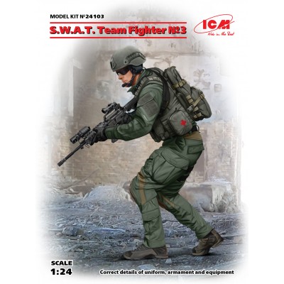S.W.A.T. Team Fighter #3 - 1/24 SCALE